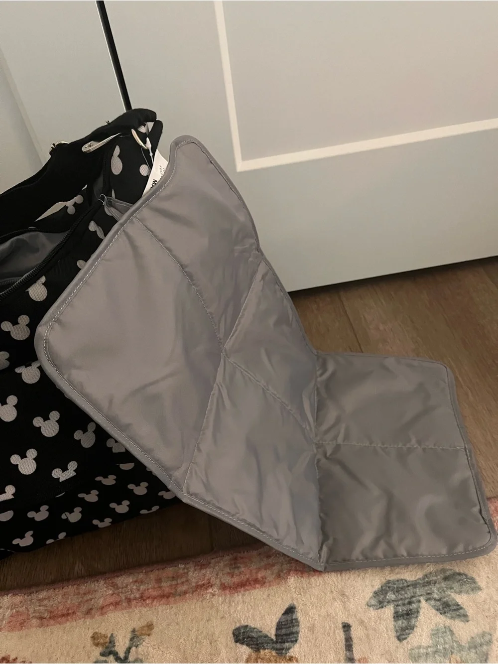 Disney Black Mickey Head Pattern Baby Shoulder Bag